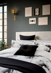 Ted Baker Amund Floral Mono Duvet Cover Set, White & Black