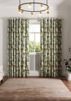 OPAL FLORAL LINED CURTAINS 90 X 90 SAGE