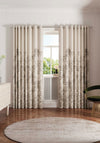 Ted Baker Rhapsody Lined 90x90” Eyelet Curtains, Linen
