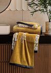 WISTERIA BATH TOWEL GOLD