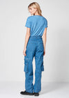 Nu Denmark Tenna V-Neck T-Shirt, Fresh Blue