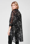 Nu Denmark Tess Tunic Print Blouse, Black
