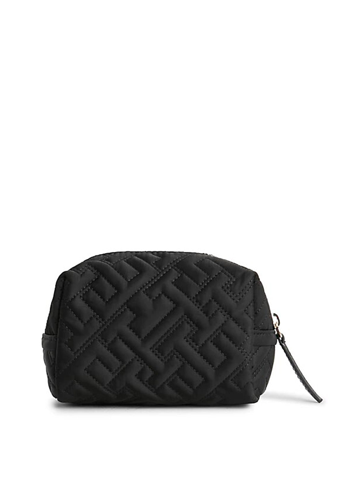 Tommy Hilfiger Quilted Flow Wash Bag, Black
