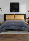 The Lyndon Company Sunset Duvet Cover Set, Grey & Yellow