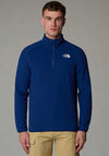 The North Face Men’s 100 Glacier Quarter Zip Fleece, Estate Blue