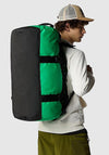 The North Face Base Camp Medium Duffel Bag, Optic Emerald & Black