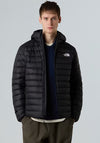 The North Face Men’s Classic Down Hooded Jacket, Black