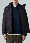 The North Face Men’s Classic Down Hooded Jacket, Black