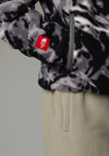 The North Face Fleeski Quarter Zip Pullover Fleece, Black & Grey
