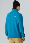 The North Face Men’s Glacier Quarter Zip Fleece, Dusk Blue