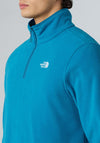 The North Face Men’s Glacier Quarter Zip Fleece, Dusk Blue