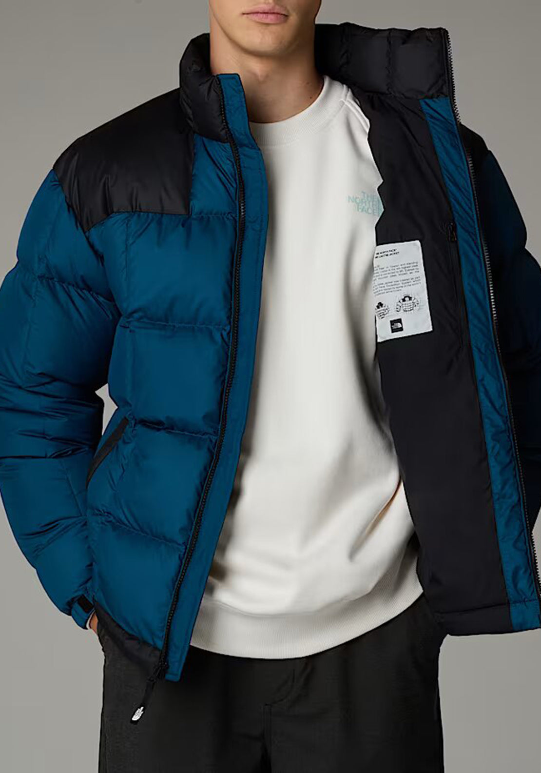 The North Face Men’s Lhotse Down Jacket, Midnight Petrol Blue