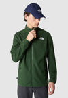 The North Face Men’s 100 Glacier Full Zip Fleece, Pine Needle