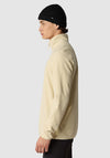 The North Face Men’s 100 Glacier Quarter Zip Fleece, Gravel