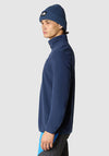The North Face Men’s 100 Glacier Quarter Zip Fleece, Summit Navy