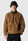 The North Face Men’s Extreme Pile Pullover Fleece, Utility Brown