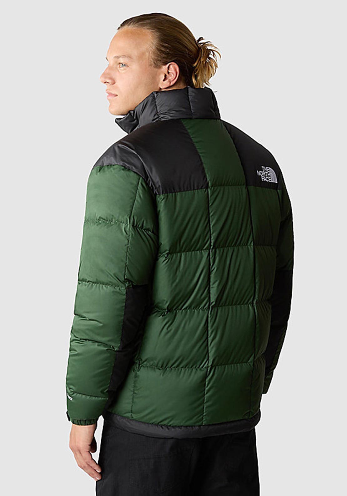 The North Face Men’s Lhotse Down Jacket, Pine Needle & TNF Black