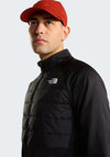 The North Face Men’s Reaxion 2.0 Hybrid Full-Zip Jacket, Black