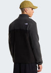 The North Face Men’s Yumiori Quarter Zip Fleece, Black & Grey