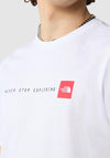 The North Face Men’s Never Stop Exploring Graphic T-Shirt, White