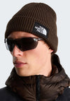 The North Face Salty Lined Beanie, Dark Chestnut Brown