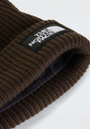 The North Face Salty Lined Beanie, Dark Chestnut Brown