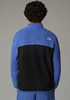 The North Face Men’s Yumiori Full Zip Fleece, Black & Indigo Multi