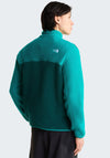 The North Face Men’s Yumiori Quarter Zip Fleece, Pacific Teal