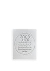 The Pear in Paper Good Luck Card