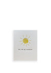 The Pear in Paper You Are My Sunshine Card