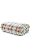 The Lyndon Company Highland Fell Check Throw, Green