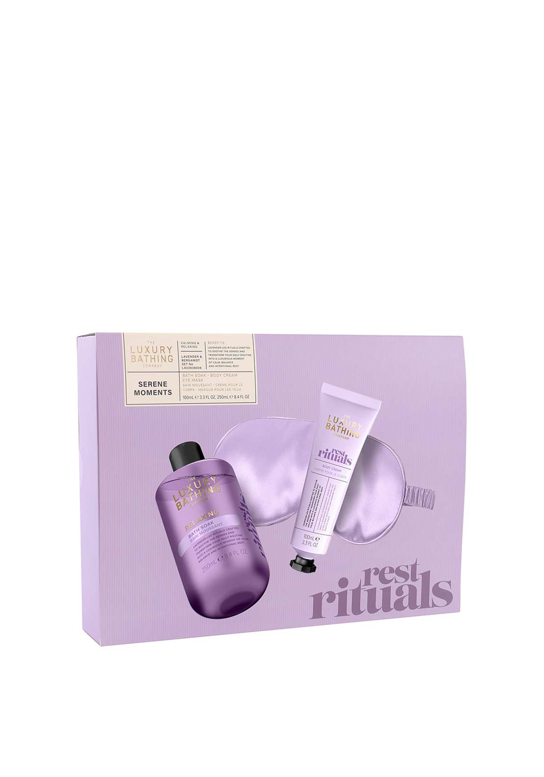 The Beauty Studio The Luxury Bathing Company Rest Rituals Serene Moments Trio