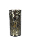 The Home Studio Large Glass Stag Candle Holder, Bronze