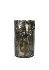 The Home Studio Small Glass Stag Candle Holder, Bronze