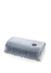 The Lyndon Company Arthington Throw 130x180cm, Denim Blue