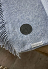 The Lyndon Company Arthington Throw 130x180cm, Denim Blue