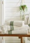 OAKWOOD RIDGE TEXTURED BATH SHEET SAGE
