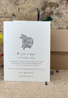The Pear In Paper You Are Feckin’ Amazing Greeting Card
