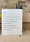 The Pear In Paper Craic Greeting Card