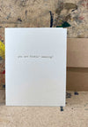 The Pear In Paper You Are Feckin’ Amazing Greeting Card