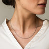 Ti Sento Anchor Necklace, Silver