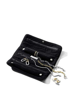 Ti Sento CZ Bracelet & Cosmic Jewellery Roll Set, Silver