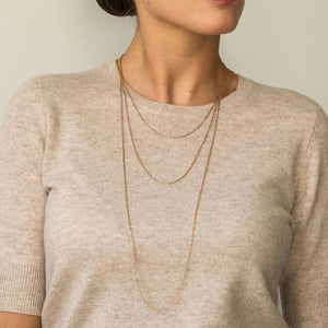 Ti Sento Chain Necklace, Gold