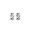 Ti Sento Chunky Hoop Pavé Set Earrings, Silver