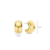 Ti Sento Chunky Huggie Hoop Earrings, Gold