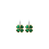 Ti Sento Clover Drop Earrings, Silver
