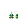 Ti Sento Clover Drop Earrings, Silver