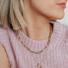 Ti Sento Criss Cross Two-Tone Earrings, Gold & Silver