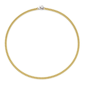 Ti Sento Curb Chain Necklace, Gold