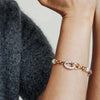 Ti Sento Curb Chain Loop Bracelet, Gold
